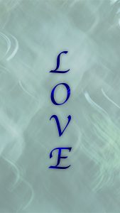 "Love" Advent iPhone wallpaper